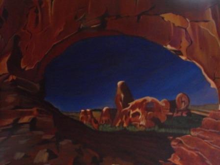 Landscape Painting - Turret Arch