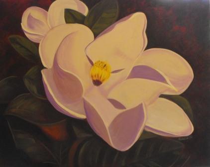 Flower Painting - Magnolia