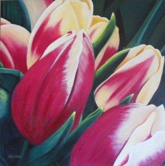 Flower Painting - Tulips